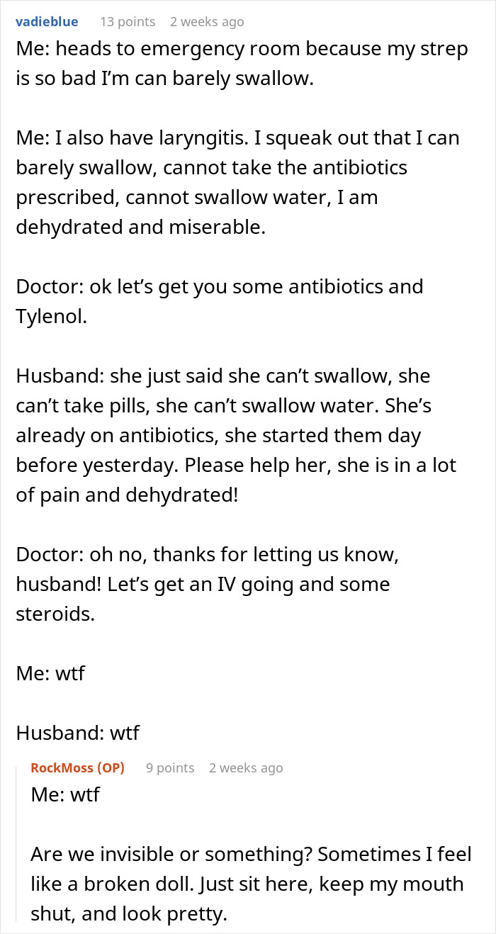 Man Repeats Wife&#8217;s Painful Symptoms To Doctors, They Finally Believe What She&#8217;s Saying