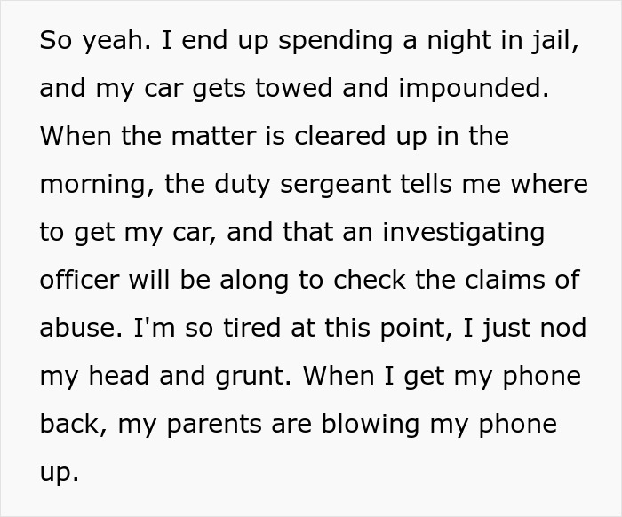 Man Has Not A Crumb Of Patience Or Empathy Left For His Wife Who Got Him Thrown In Jail