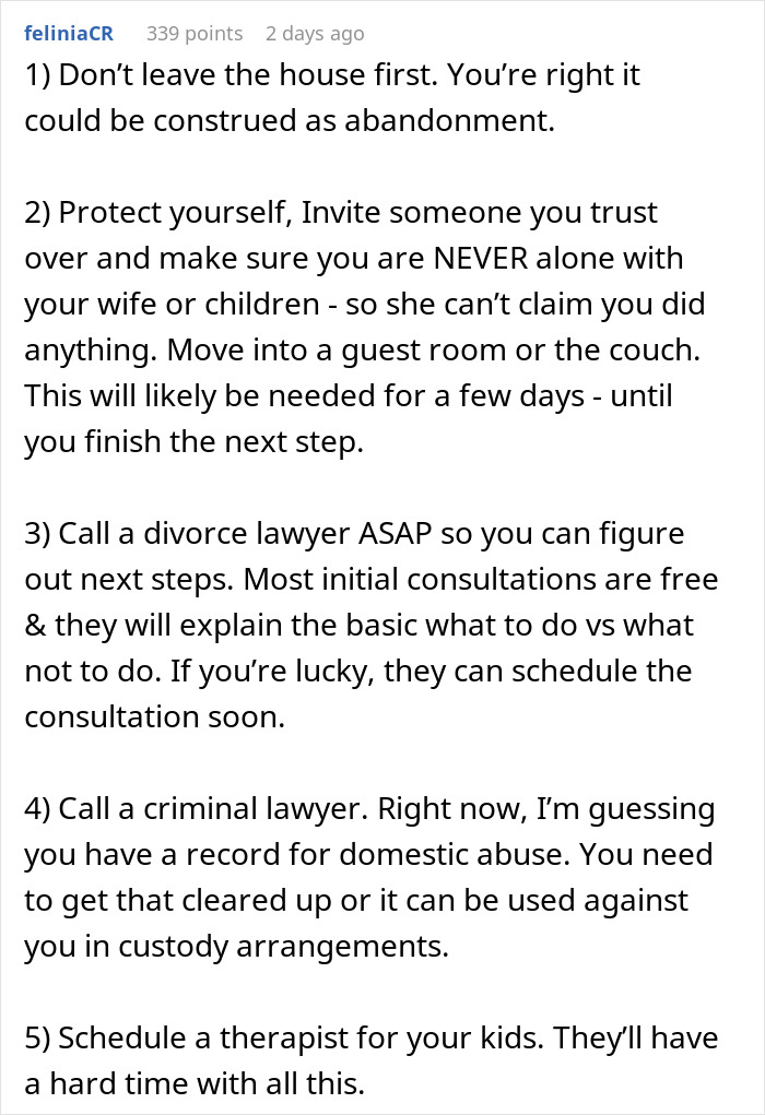 Man Has Not A Crumb Of Patience Or Empathy Left For His Wife Who Got Him Thrown In Jail