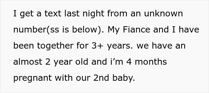 Pregnant Woman Gets Cryptic Text About Fiancé’s Possible Affair, He Panics When She Starts Digging