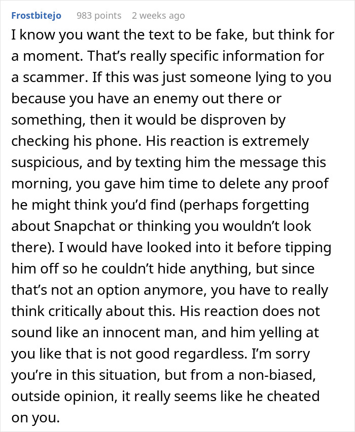 Pregnant Woman Gets Cryptic Text About Fiancé’s Possible Affair, He Panics When She Starts Digging