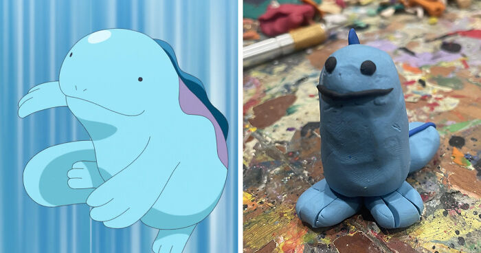 People Sent This Guy Their Favorite Pokémon To Sculpt, And The Results Are Comedy Gold (37 Pics)