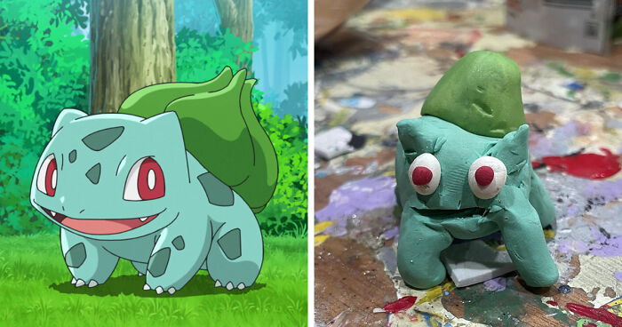 People Sent This Guy Their Favorite Pokémon To Sculpt, And The Results Are Comedy Gold (37 Pics)