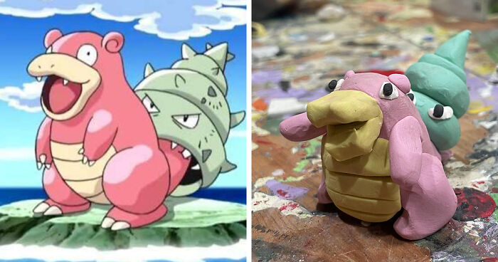 People Sent This Guy Their Favorite Pokémon To Sculpt, And The Results Are Comedy Gold (37 Pics)