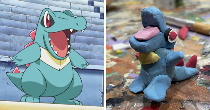 People Sent This Guy Their Favorite Pokémon To Sculpt, And The Results Are Comedy Gold (37 Pics)