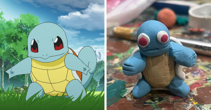 People Sent This Guy Their Favorite Pokémon To Sculpt, And The Results Are Comedy Gold (37 Pics)
