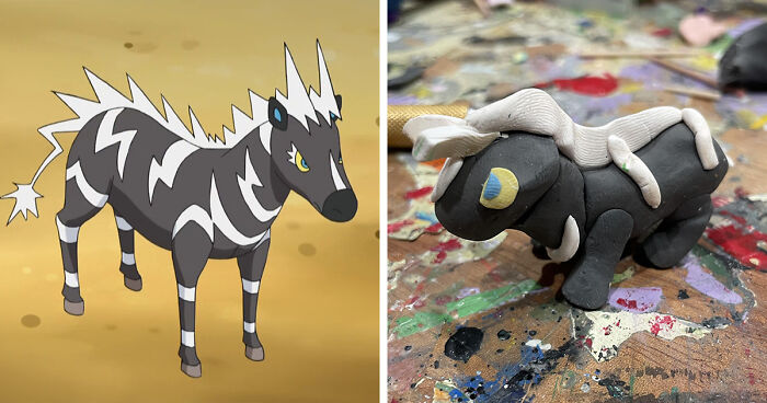 People Sent This Guy Their Favorite Pokémon To Sculpt, And The Results Are Comedy Gold (37 Pics)