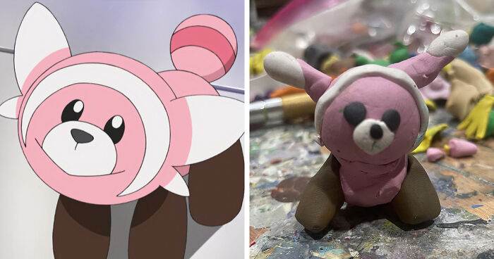 People Sent This Guy Their Favorite Pokémon To Sculpt, And The Results Are Comedy Gold (37 Pics)
