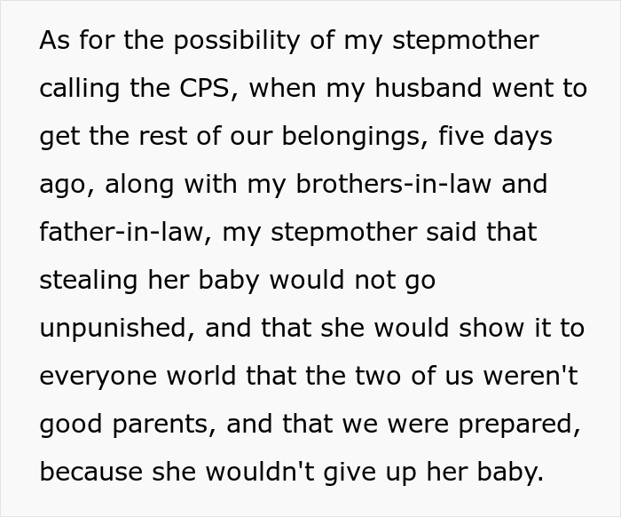 Couple Horrified As Infertile Stepmom Keeps Treating Their Baby As Her Own, Refuses To Meet Anymore