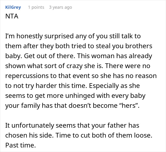 Couple Horrified As Infertile Stepmom Keeps Treating Their Baby As Her Own, Refuses To Meet Anymore