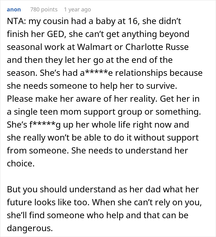 “AITA For Telling My Daughter I Won’t Be Helping With Her Kid?”