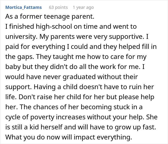 “AITA For Telling My Daughter I Won’t Be Helping With Her Kid?”