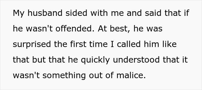 “AITA For Insisting On Using A Supposedly Offensive Pet Name For My Husband?”