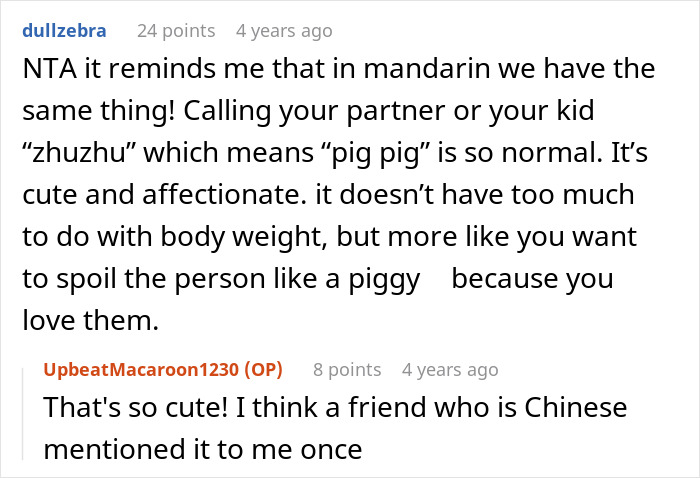 “AITA For Insisting On Using A Supposedly Offensive Pet Name For My Husband?”