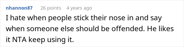 “AITA For Insisting On Using A Supposedly Offensive Pet Name For My Husband?”
