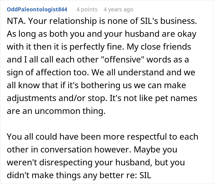 “AITA For Insisting On Using A Supposedly Offensive Pet Name For My Husband?”