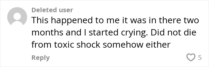 This Woman Accidentally Left A Tampon Inside Her For A Month—She&#8217;s Now Sharing Her &#8216;Traumatizing&#8217; Story