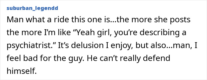 &#8220;He Can&#8217;t Even Defend Himself&#8221;: Woman Who Fell In Love With Therapist Breaks Silence