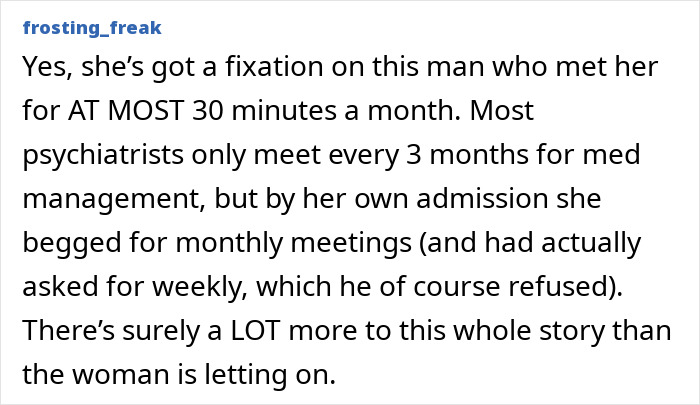 &#8220;He Can&#8217;t Even Defend Himself&#8221;: Woman Who Fell In Love With Therapist Breaks Silence