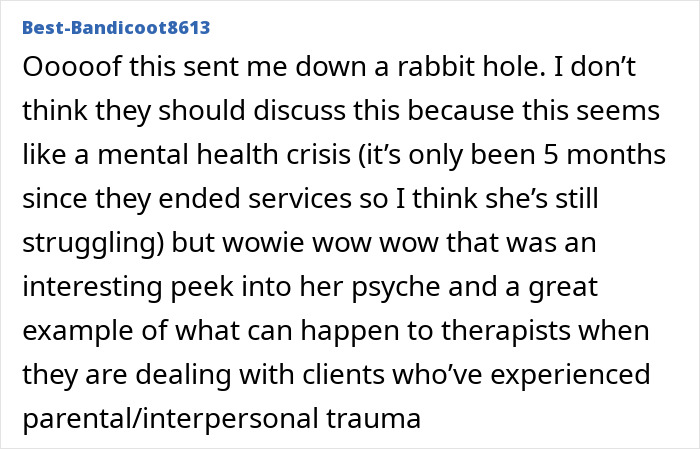 &#8220;He Can&#8217;t Even Defend Himself&#8221;: Woman Who Fell In Love With Therapist Breaks Silence