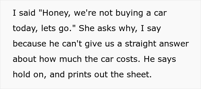 Husband Shuts Down $56K Lexus Purchase, Walks Wife Out Of Dealership
