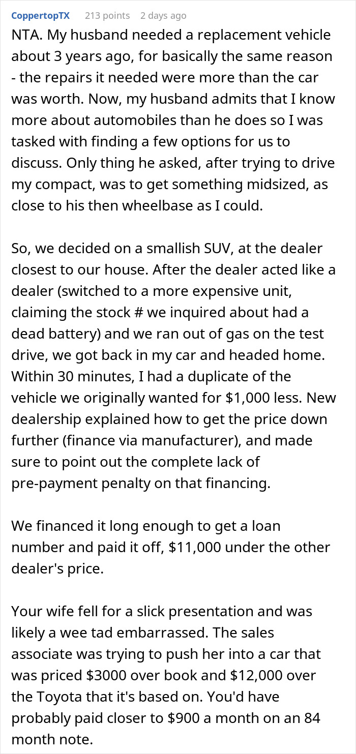 Husband Shuts Down $56K Lexus Purchase, Walks Wife Out Of Dealership