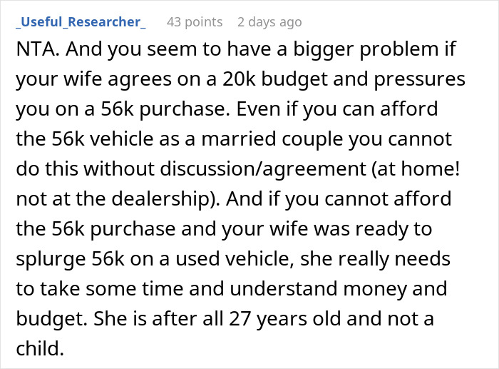Husband Shuts Down $56K Lexus Purchase, Walks Wife Out Of Dealership