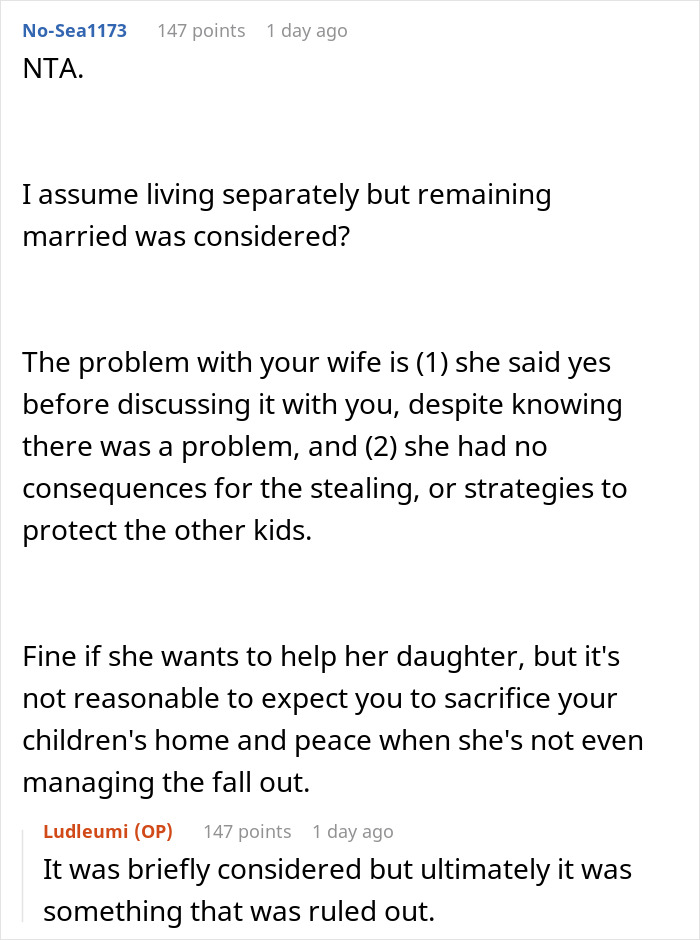 Man Divorces Wife After She Agrees To Let Her Daughter Move In Against His Wishes