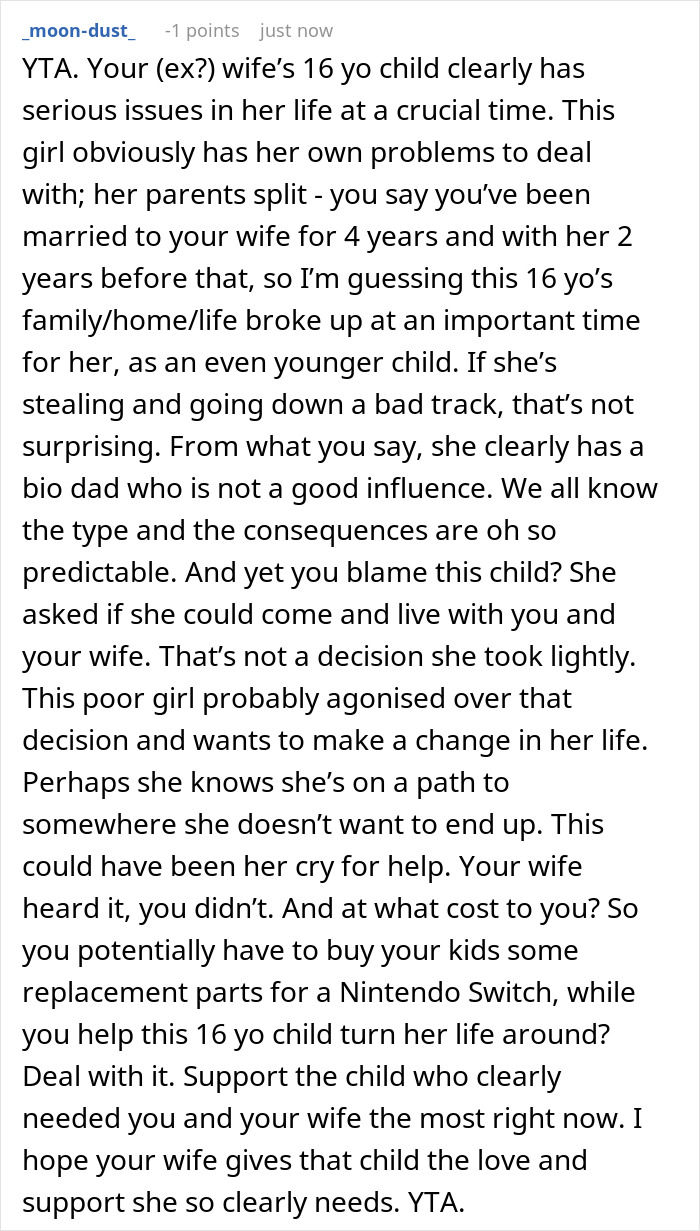 Man Divorces Wife After She Agrees To Let Her Daughter Move In Against His Wishes