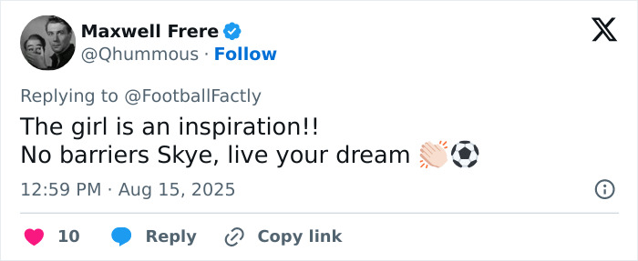 Soccer Team Forced To Take Down Announcement Of New Signing After Trolls Come After Her Appearance
