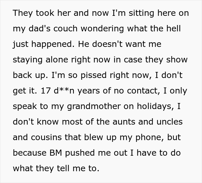 Half-Sister Shows Up With Suitcase After 17 Years, Woman Calls Police Instead Of Letting Her Stay