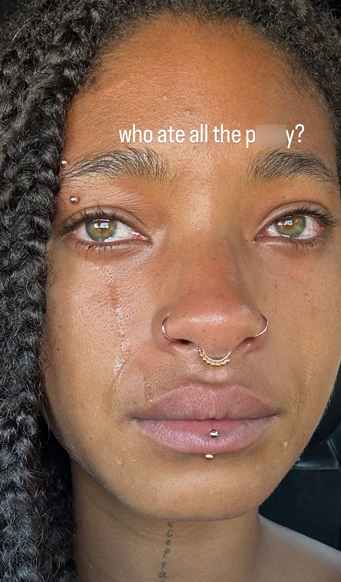 Will Smith&#8217;s And Jada Pinkett&#8217;s Daughter Sparks Worries After Crying Selfie With NSFW Message