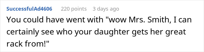 Man’s Compliment To GF&#8217;s Mom Sparks Fight Between Parents, GF Calls His Behavior Inappropriate