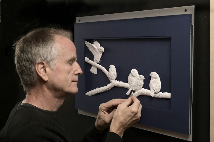 49 Incredible Paper Sculptures That Look Almost Alive By Calvin Nicholls