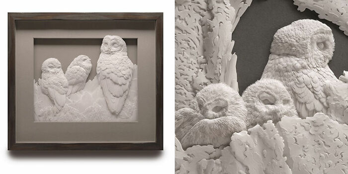 49 Incredible Paper Sculptures That Look Almost Alive By Calvin Nicholls