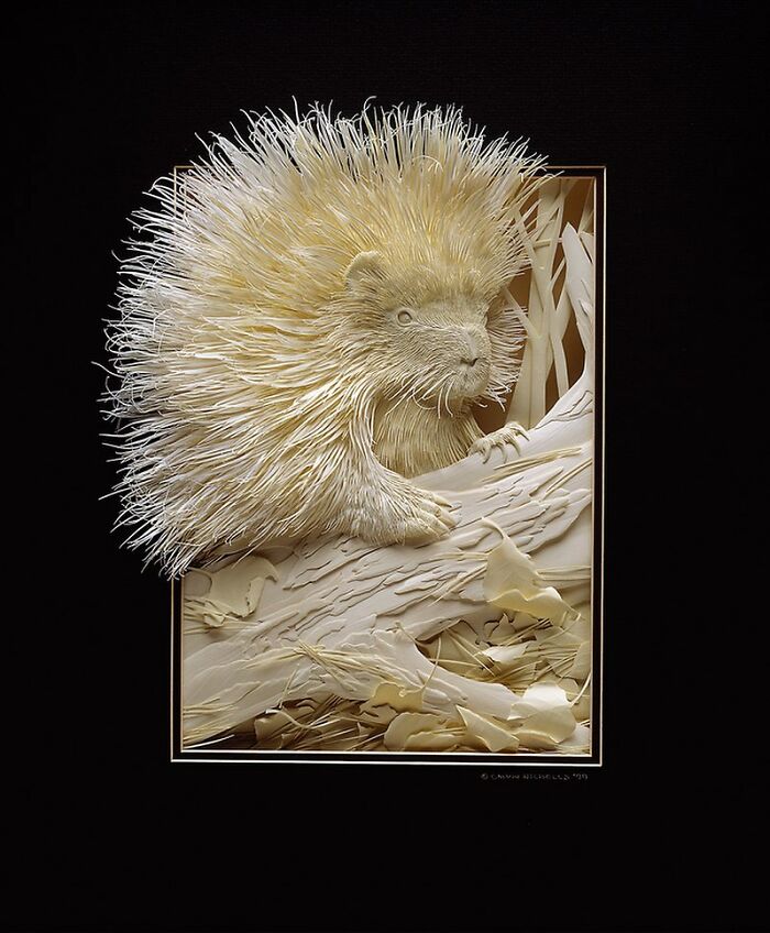 49 Incredible Paper Sculptures That Look Almost Alive By Calvin Nicholls