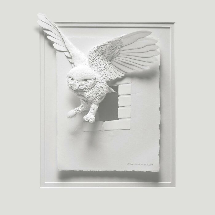 49 Incredible Paper Sculptures That Look Almost Alive By Calvin Nicholls
