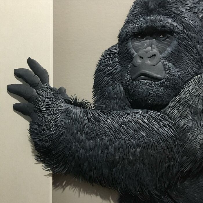 49 Incredible Paper Sculptures That Look Almost Alive By Calvin Nicholls