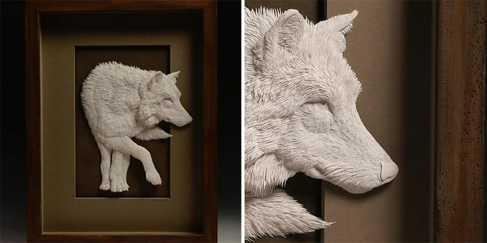 49 Incredible Paper Sculptures That Look Almost Alive By Calvin Nicholls