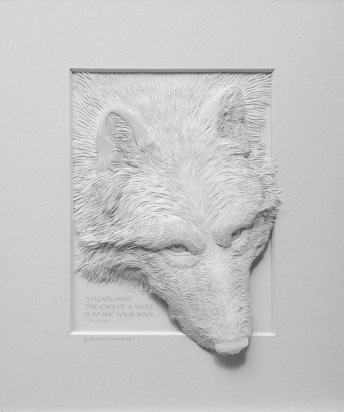 49 Incredible Paper Sculptures That Look Almost Alive By Calvin Nicholls