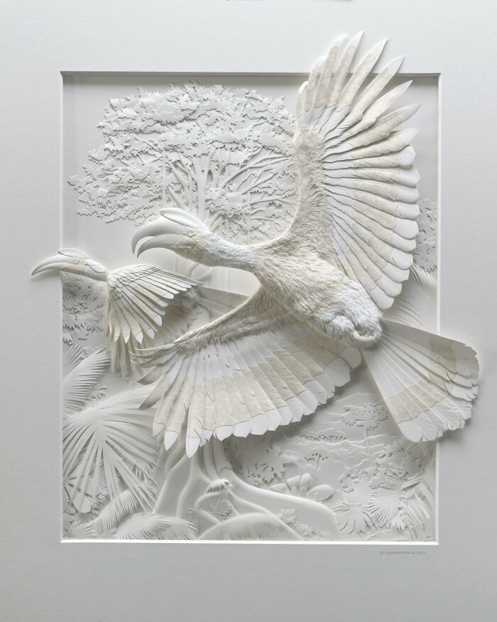 49 Incredible Paper Sculptures That Look Almost Alive By Calvin Nicholls