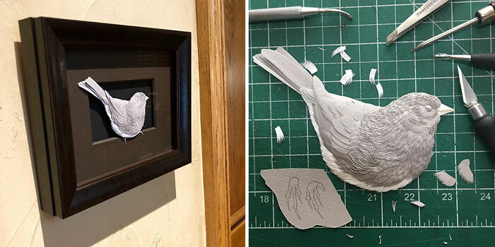 49 Incredible Paper Sculptures That Look Almost Alive By Calvin Nicholls