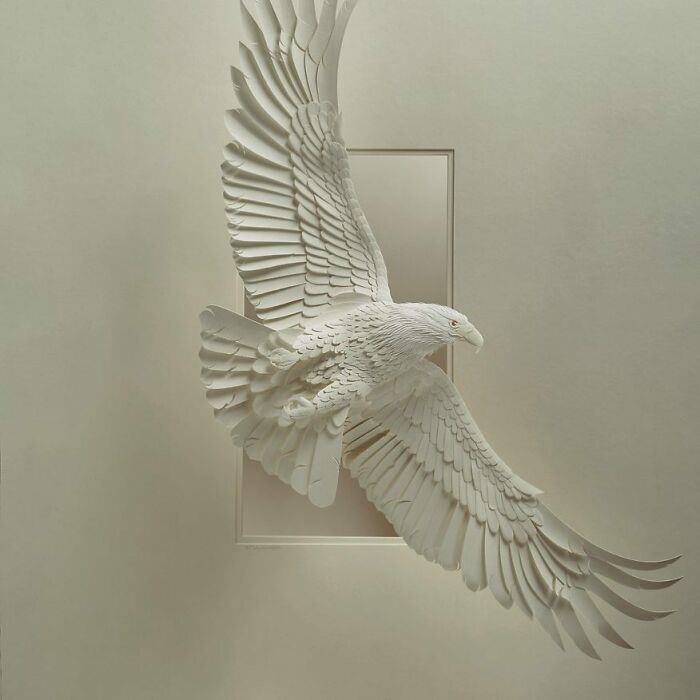 49 Incredible Paper Sculptures That Look Almost Alive By Calvin Nicholls