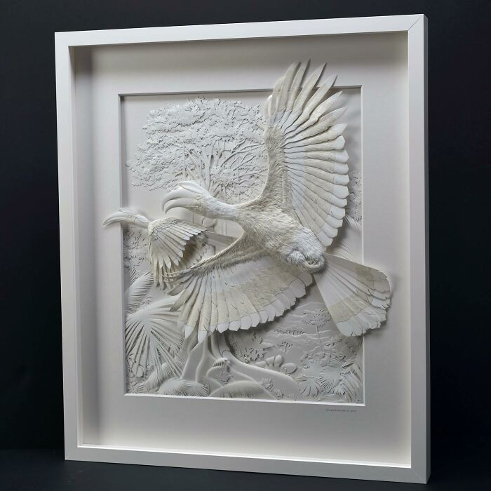49 Incredible Paper Sculptures That Look Almost Alive By Calvin Nicholls