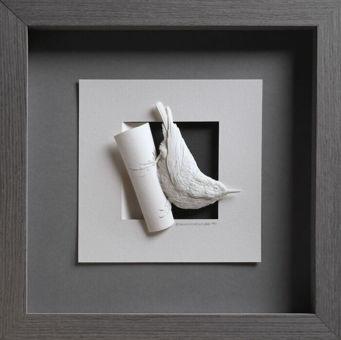 49 Incredible Paper Sculptures That Look Almost Alive By Calvin Nicholls