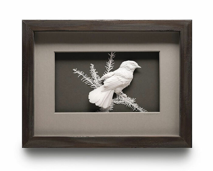 49 Incredible Paper Sculptures That Look Almost Alive By Calvin Nicholls
