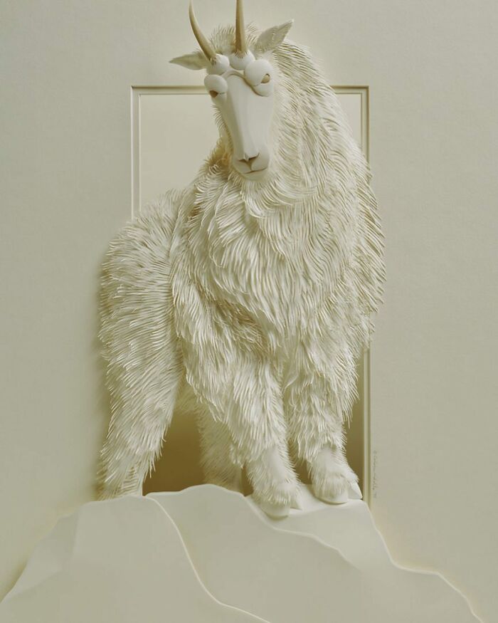 49 Incredible Paper Sculptures That Look Almost Alive By Calvin Nicholls