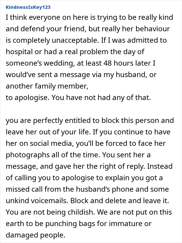 Woman Moves On From Feeling Sad About Friend Ghosting Her On Her Wedding Until A Random Voicemail