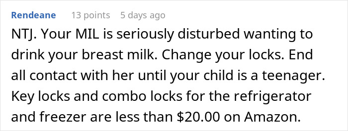 &#8220;[Am I The Jerk] For Refusing To Let My Mother-In-Law Use My Breast Milk For &#8216;Wellness&#8217; Smoothies?&#8221;