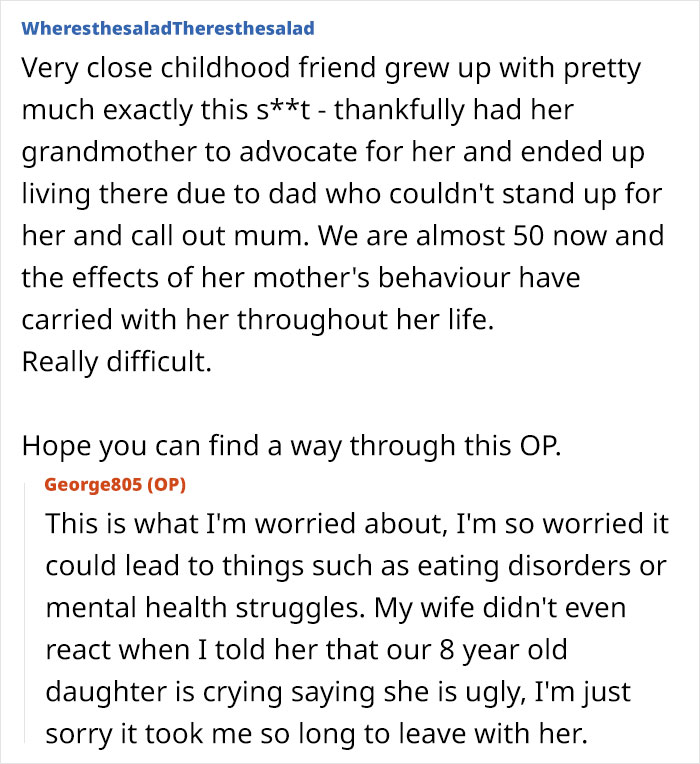Man Can’t Take His Wife’s Favoritism Anymore, Takes The Neglected Daughter With Himself And Moves Out